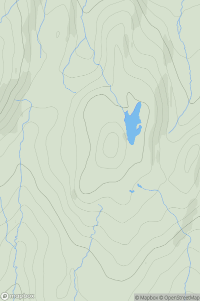 Thumbnail image for Carn nan Gillean [Jura, Scarba and Colonsay] showing contour plot for surrounding peak